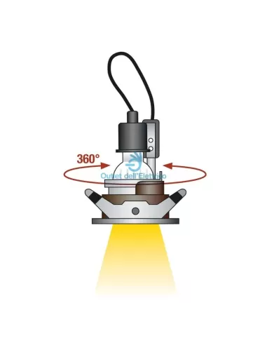 Wiva 41110181 Columbia gu10 Silber